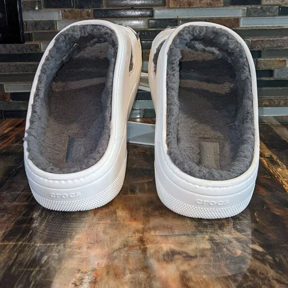 Crocs Lined Slip-On Sandals Men's Size 13 - Picture 5 of 10